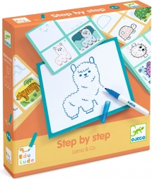 Djeco rajzkészlet Lama & Co