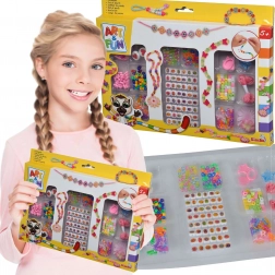 Kreatív készlet színes karkötők készítéséhez SIMBA ART & FUN