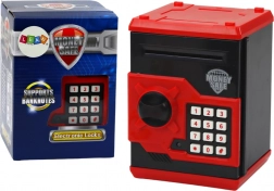 Elektronikus széf persely bankjegyek és pénzérmék számára gyermekeknek