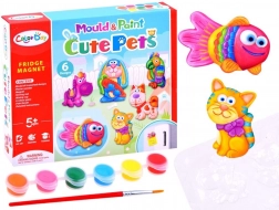 Vicces állatkás mágneskészlet