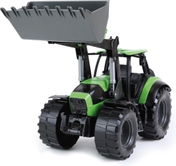 DEUTZ-FAHR Agrotron traktor homlokrakodóval 1:15, 45 cm