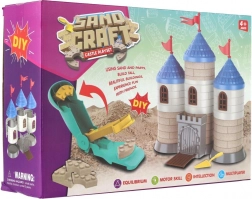 Várépítő készlet formázható homokból kiegészítőkkel