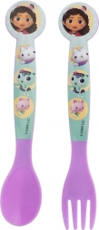 Gyermek evőeszköz Gabi varázsházikó motívummal