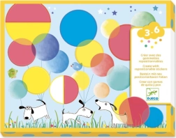 Djeco Szivárványos kollázs: Varázslatos körök