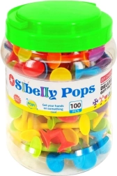 StBelly Pops tapadókorongos játékkészlet, 100 db