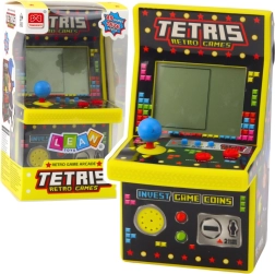 Mini arcade játék Tetris sárga retro