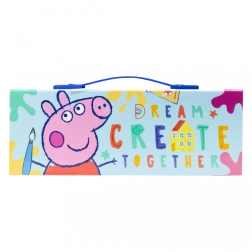 Peppa malac kreatív rajzdoboz
