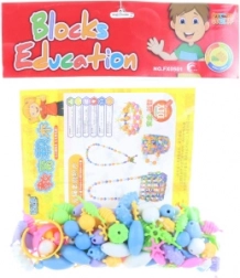 Összekapcsolható gyöngyök gyerekeknek