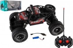 RC Off-Road Autó 26 cm újratölthető csomaggal és fénnyel