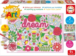 Educa szám szerinti festés – virágok