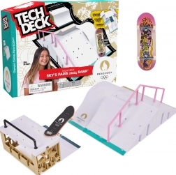 Tech Deck fingerboard rámpa SKY BROWN Paris 2024 deszkával