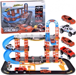 Többszintes parkolóház lifttel és 4 járművel