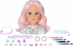 Baby Born kreatív fésülhető fej 22 cm kiegészítőkkel