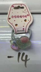 Gomba mintás hajgumikészlet