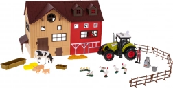 Tanya traktorral és tartozékokkal