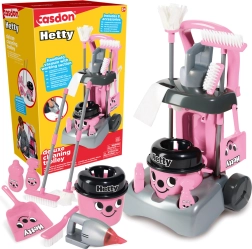 Casdon Hetty deluxe takarítókocsi porszívóval és felmosóval gyerekeknek