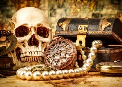 A kalózkapitány asztala kirakó