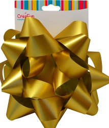 Arany ajándékszalag 20 cm