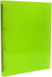 eCollection A4 gyűrűs mappa 4 gyűrűvel, zöld
