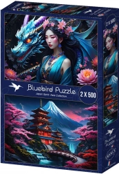 Japán Szív Puzzle 2x500 darab