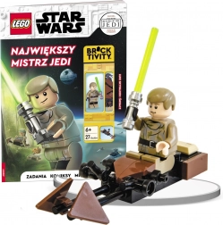LEGO Star Wars A legnagyobb Jedi mester – interaktív könyv Luke Skywalker minifigurával