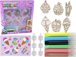 Kreatív készlet, 3D szilárduló festékablak