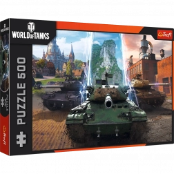 500 darabos puzzle - World of Tanks: Irány az akció! Trefl