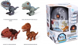 Dinoszaurusz tojásban fény- és hangeffektekkel – építőkészlet