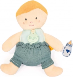 Doudou Jolijou baba 18 cm zöld