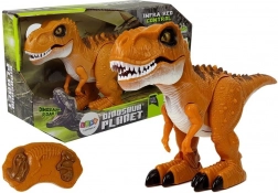 R/C távirányítós dinoszaurusz Bronze Sound Light Tyrannosaurus