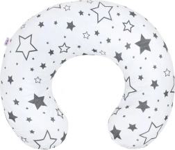 New Baby szoptatós párna – Szürke csillagok