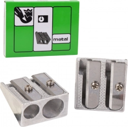 Fém dupla hegyező vékony és vastag ceruzákhoz