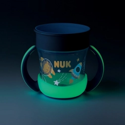 NUK Mini Magic Night gyerek bögre 160 ml, kék
