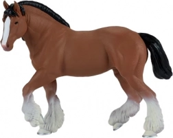 MOJO Clydesdale ló, barna – extra nagy figura