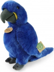 Plüss jácintkék ara papagáj 25 cm, környezetbarát