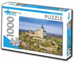 Turista kiadású puzzle Kunětická hora 1000 darab