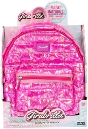 GIRABRILLA hátizsák sötétrózsaszín 22 cm