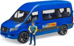 Mercedes Benz Sprinter minibusz kék sofőrrel