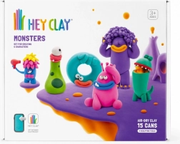 Hey Clay Monsters – gyurmahabszett gyerekeknek