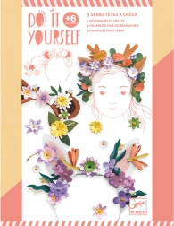 DIY virágos barátok hajpánt Djeco