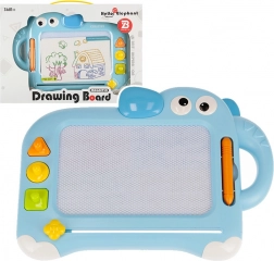 Elefánt alakú rajztábla gyerekeknek