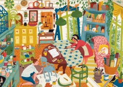 Puzzle Felújító műhely 1000 darab