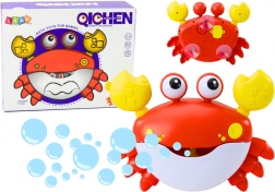 Buborékgép piros rák