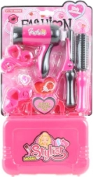 Fodrászkészlet bőrönddel gyerekeknek