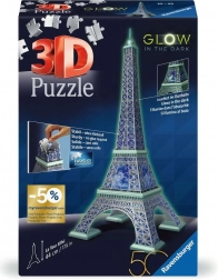 Világító 3D puzzle Eiffel-torony – 224 darab RAVENSBURGER
