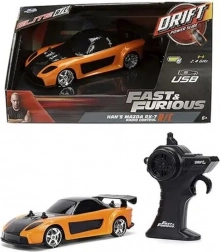 Jada Toys Mazda RX-7 Halálos iramban: Tokiói hajsza RC 1:24 drift funkcióval