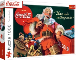 Puzzle 1000 TREFL Coca‑Cola Mikulás ajándékai