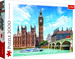 2000 darabos puzzle – Big Ben és a westminsteri híd, London – Trefl
