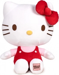 Hello Kitty plüssfigura 20 cm, piros
