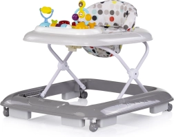 Interaktív járássegítő bébiknek Baby Steps Grey CHIPOLINO